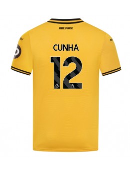 Wolves Matheus Cunha #12 Heimtrikot 2024-25 Kurzarm